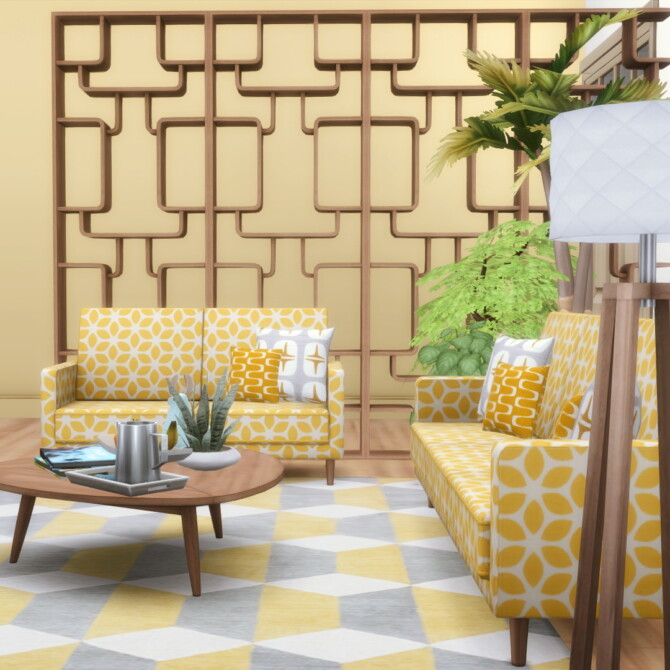 Sims 4 Violette Seating at Simsational Designs