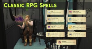 Classic RPG Spells by Simsonian Library at Mod The Sims 4