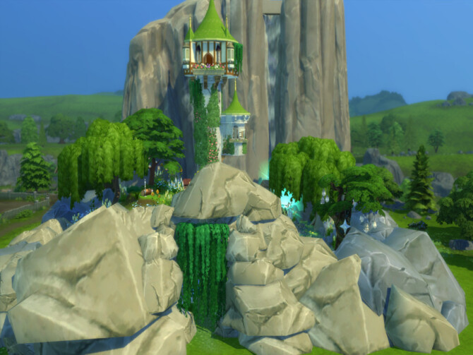 Sims 4 Princess Tower by susancho93 at TSR