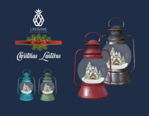 Christmas Lanterns at Leo Sims