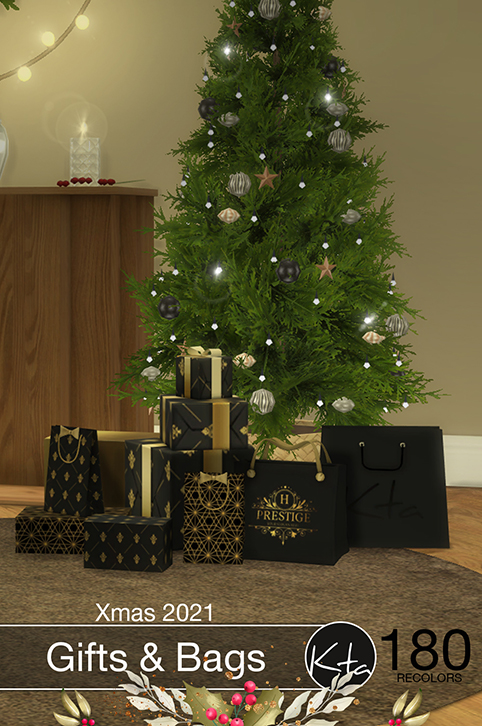Sims 4 Xmas Gifts & Bags at Ktasims
