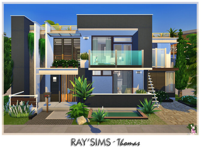 Sims 4 Thomas House by Ray Sims at TSR