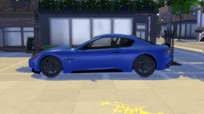 Sims 4 2008 Maserati GranTurismo S at Modern Crafter CC