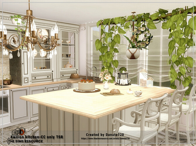 Sims 4 Awnion kitchen by Danuta720 at TSR