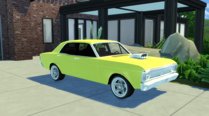 Sims 4 1972 Ford Falcon GTHO at Modern Crafter CC