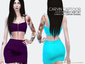 ICY INTEREST Skirt Set by carvin captoor at TSR