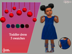 Toddler dress Bruna by LYLLYAN at TSR