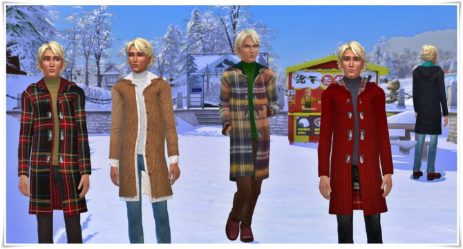 Sims 4 Warm DuffleCoat at Birksches Sims Blog