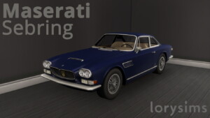1965 Maserati Sebring at LorySims