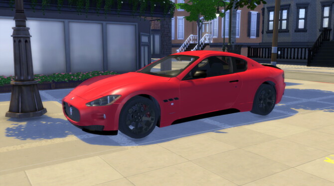 Sims 4 2008 Maserati GranTurismo S at Modern Crafter CC