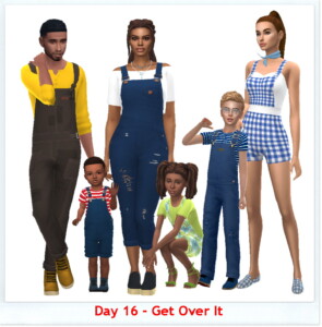 Get Over It Overalls at Sims4Sue