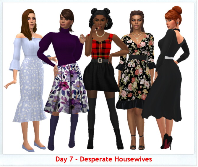 Sims 4 Frilled Hem Dress at Sims4Sue