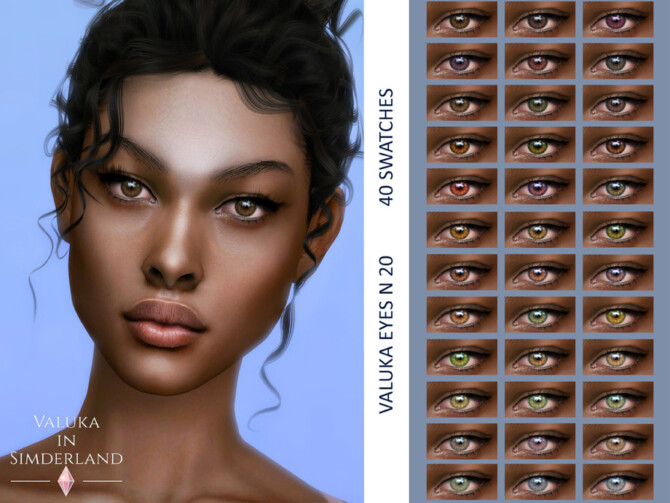 Sims 4 Eyes N20 by Valuka at TSR