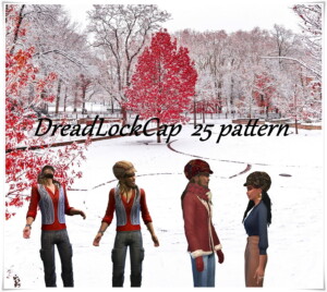 DreadLock Cap at Birksches Sims Blog