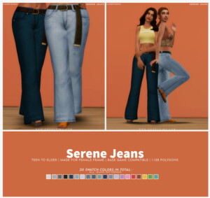 SERENE JEANS at Candy Sims 4