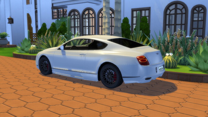 Sims 4 2016 Bentley Continental GT at Modern Crafter CC