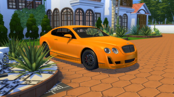 Sims 4 2016 Bentley Continental GT at Modern Crafter CC