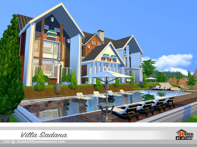 Sims 4 Villa Sadana by autaki at TSR