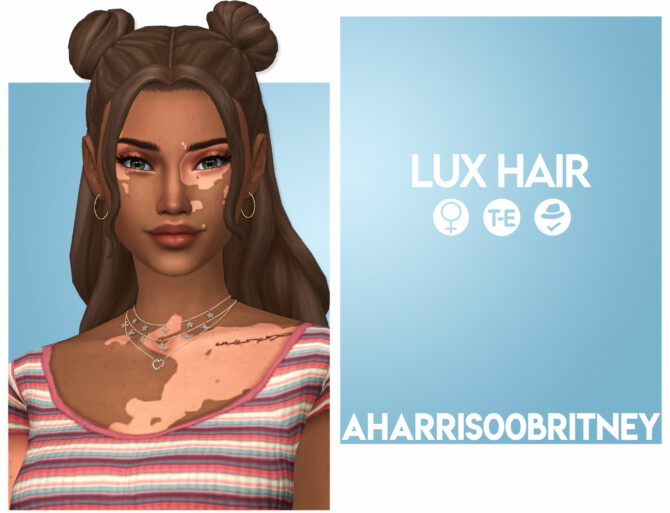 Sims 4 Lux Hair at AHarris00Britney