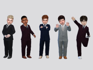 Felipe Formal Suit Toddler by McLayneSims at TSR