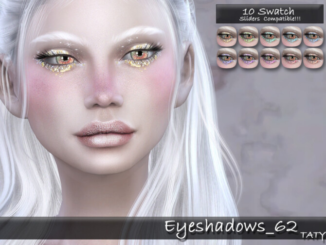 Sims 4 Eyeshadows 62 by tatygagg at TSR