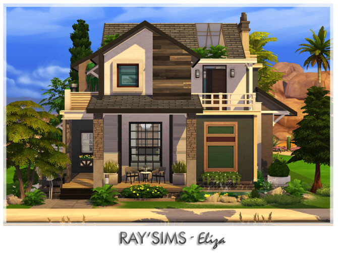 Sims 4 Eliza House by Ray Sims at TSR