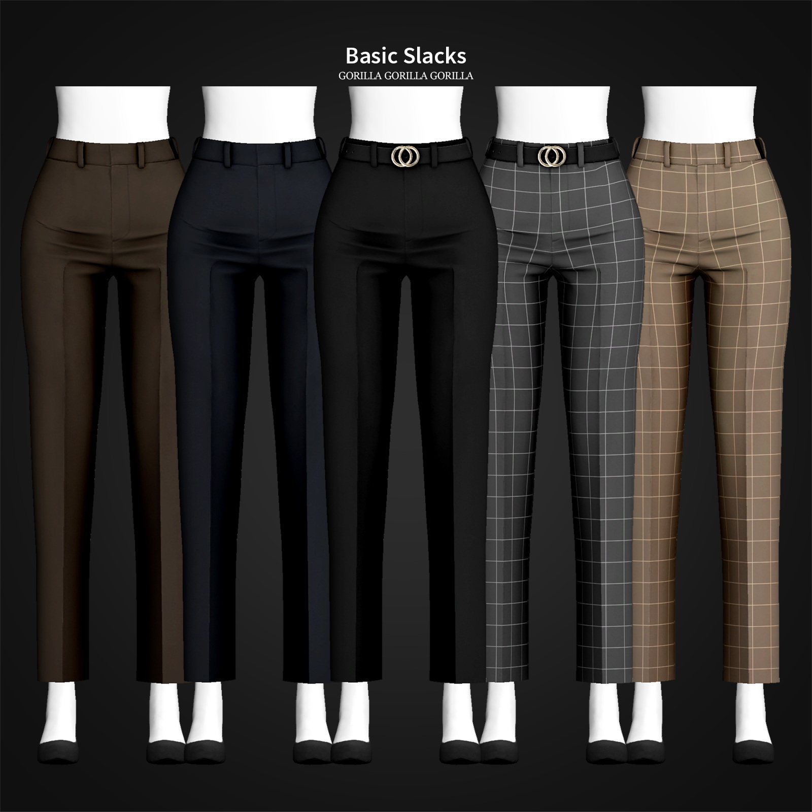 Basic Slacks At Gorilla Sims Updates