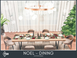 Noel – Dining room by Summerr Plays at TSR