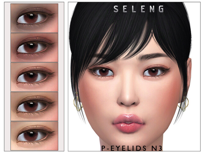 Sims 4 P Eyelids N3 [Patreon] by Seleng at TSR
