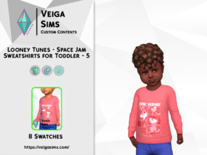 Space Jam Sweatshirts for Toddler – Set 5 by David_Mtv at TSR