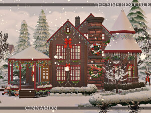 Cinnamon Family House by simZmora at TSR