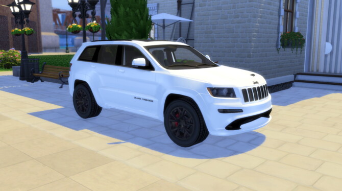 Sims 4 2013 Jeep Grand Cherokee SRT8 at Modern Crafter CC