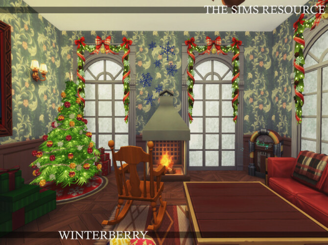 Sims 4 Winterberry Family House by simZmora at TSR