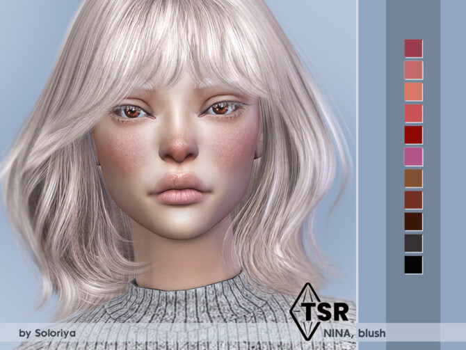 Sims 4 Blush Nina by soloriya at TSR