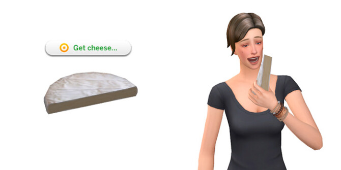 Sims 4 Cheese edible or cooking ingredients at Around the Sims 4