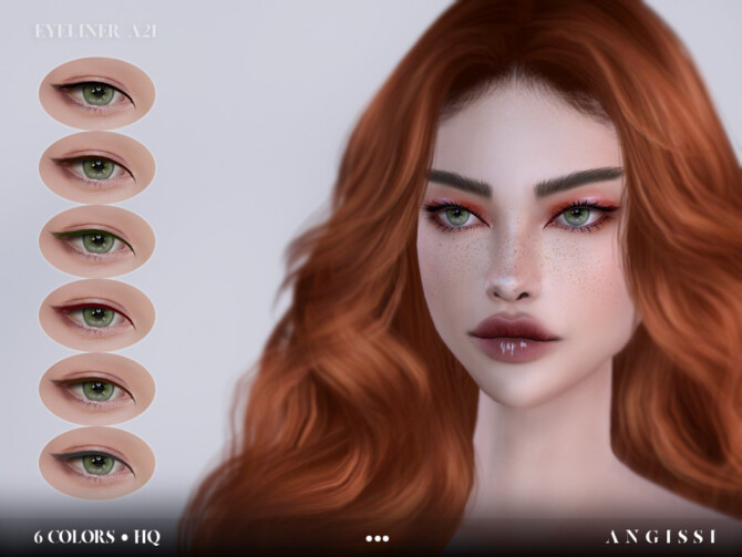 Sims 4 Eyeliner A21 by ANGISSI at TSR