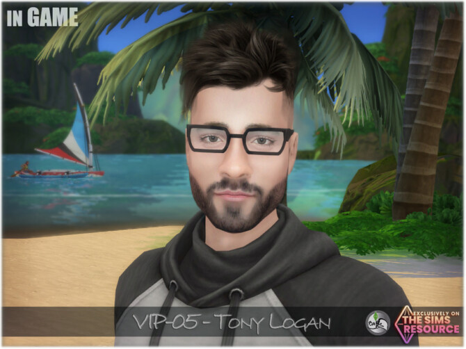 Sims 4 SIM.VIP  05  Tony Logan by BAkalia at TSR