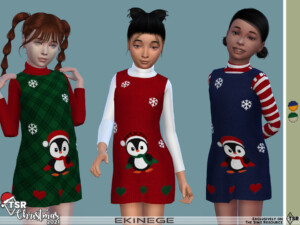 TSR Christmas 2021 – Dress by ekinege at TSR