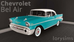 1957 Chevrolet Bel Air at LorySims