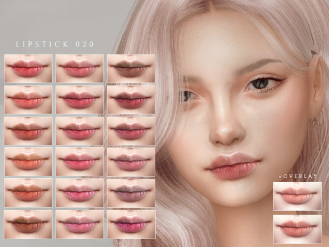 Sims 4 Lipstick 020 at Lutessa