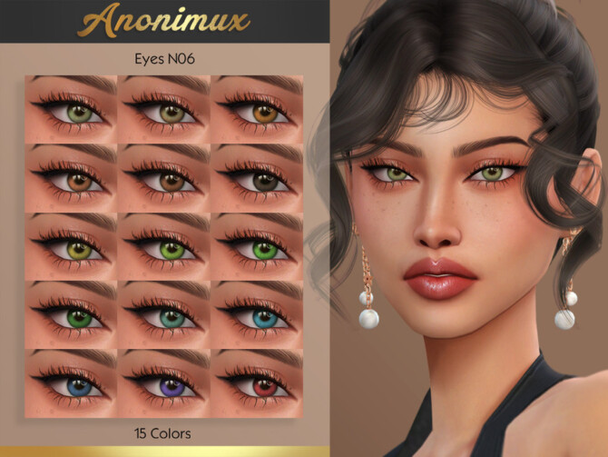 Sims 4 Eyes N06 by Anonimux Simmer at TSR