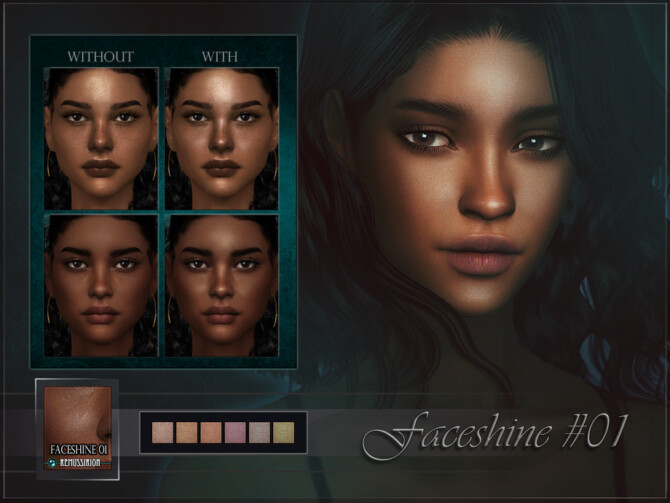 Sims 4 Faceshine 01 by RemusSirion at TSR