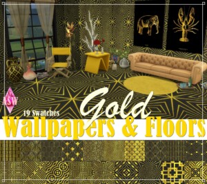 Wallpapers & Floors “Gold” at TSR