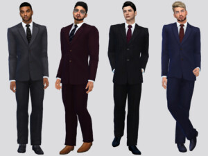 Felipe Formal Suit by McLayneSims at TSR