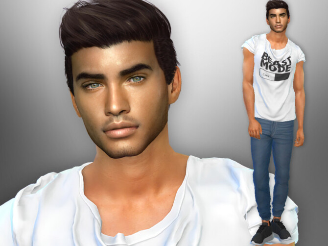 Sims 4 Dustin Mares by divaka45 at TSR