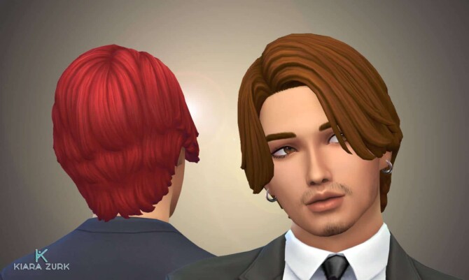 Sims 4 Marco Hairstyle at My Stuff Origin
