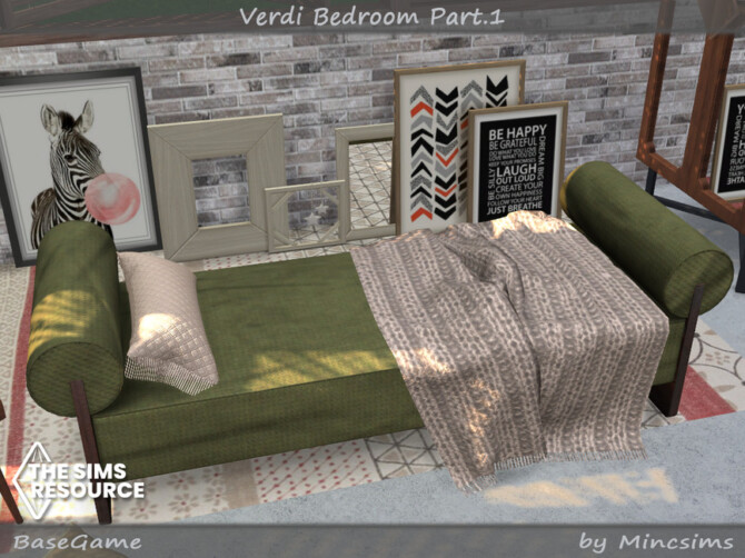 Sims 4 Verdi Bedroom Part.1 by Mincsims at TSR