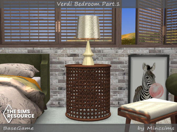 Sims 4 Verdi Bedroom Part.1 by Mincsims at TSR