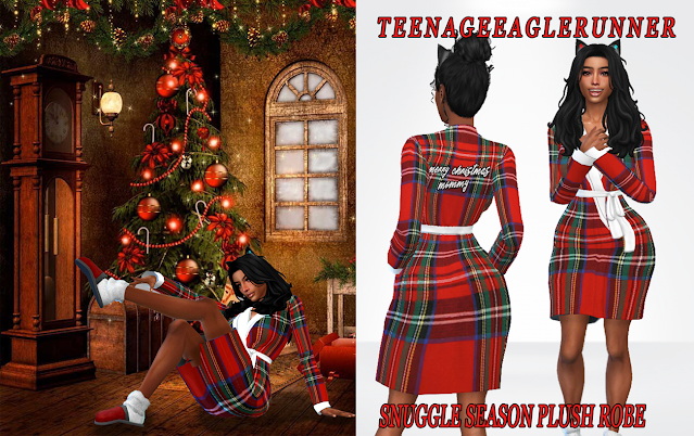 Sims 4 Christmas Set 2021 at Teenageeaglerunner