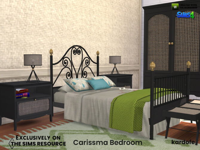Sims 4 Carissma Bedroom by kardofe at TSR